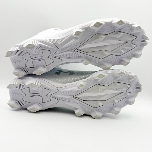 Under Armour Mens Spotlight Fran RM 4.0 Football Cleats US 11.5M White EUC main image 4